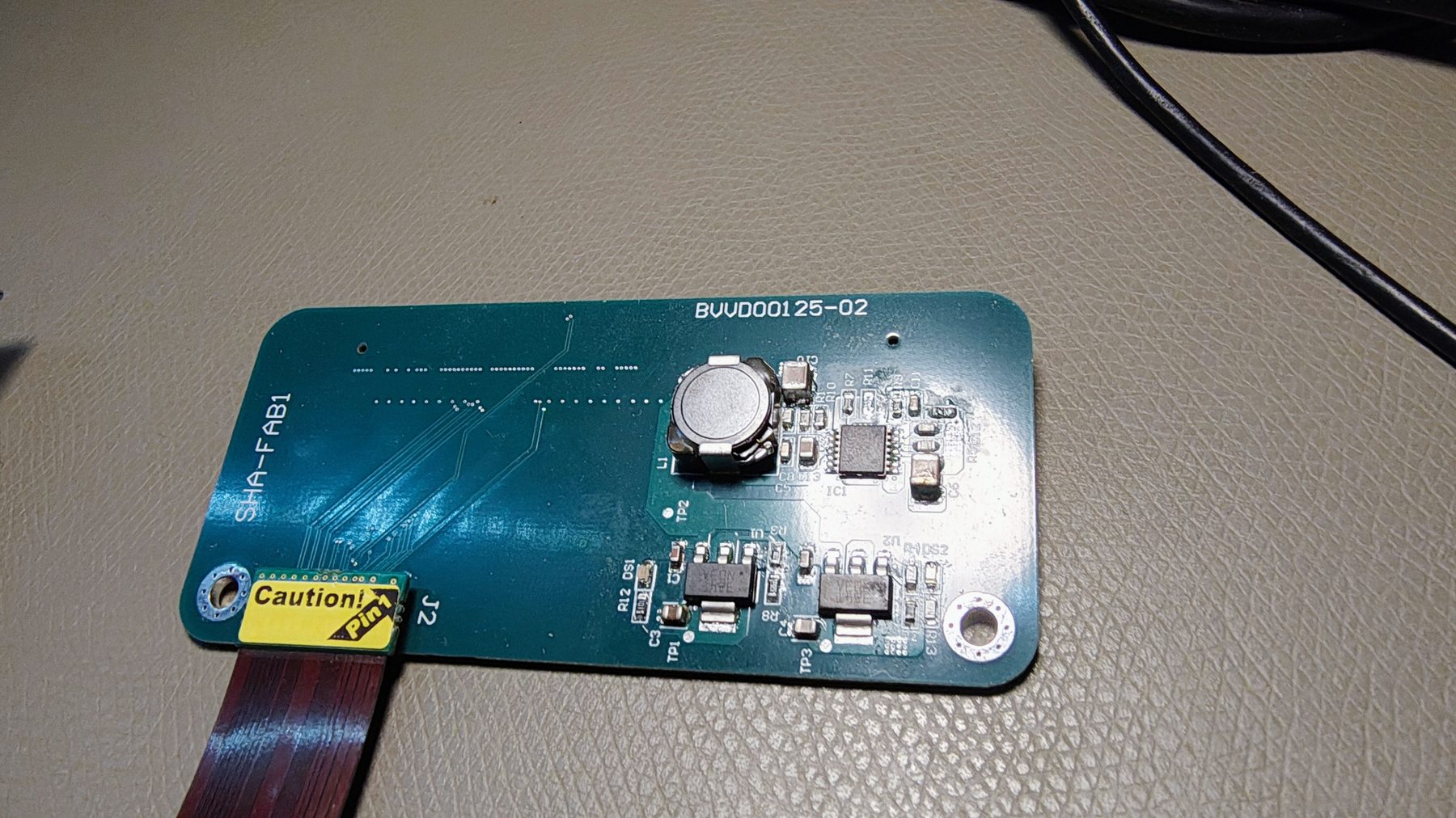 Custom sensor interface PCB prototype